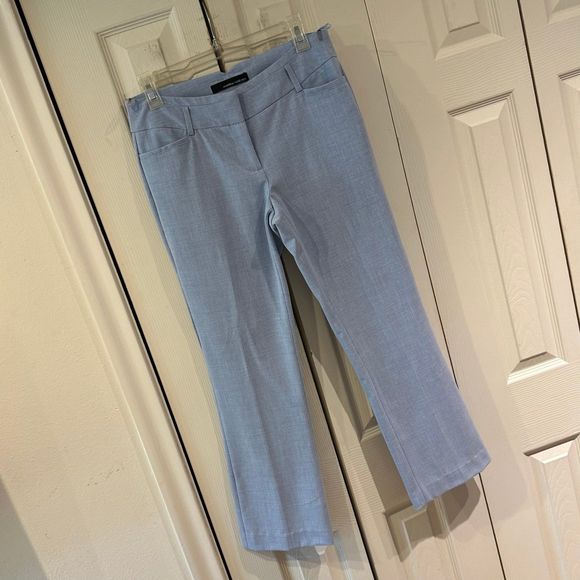Amanda & Chelsea Light Blue Contemporary Fit Comfort Stretch Woven Dress Pants 4 - Picture 2 of 10